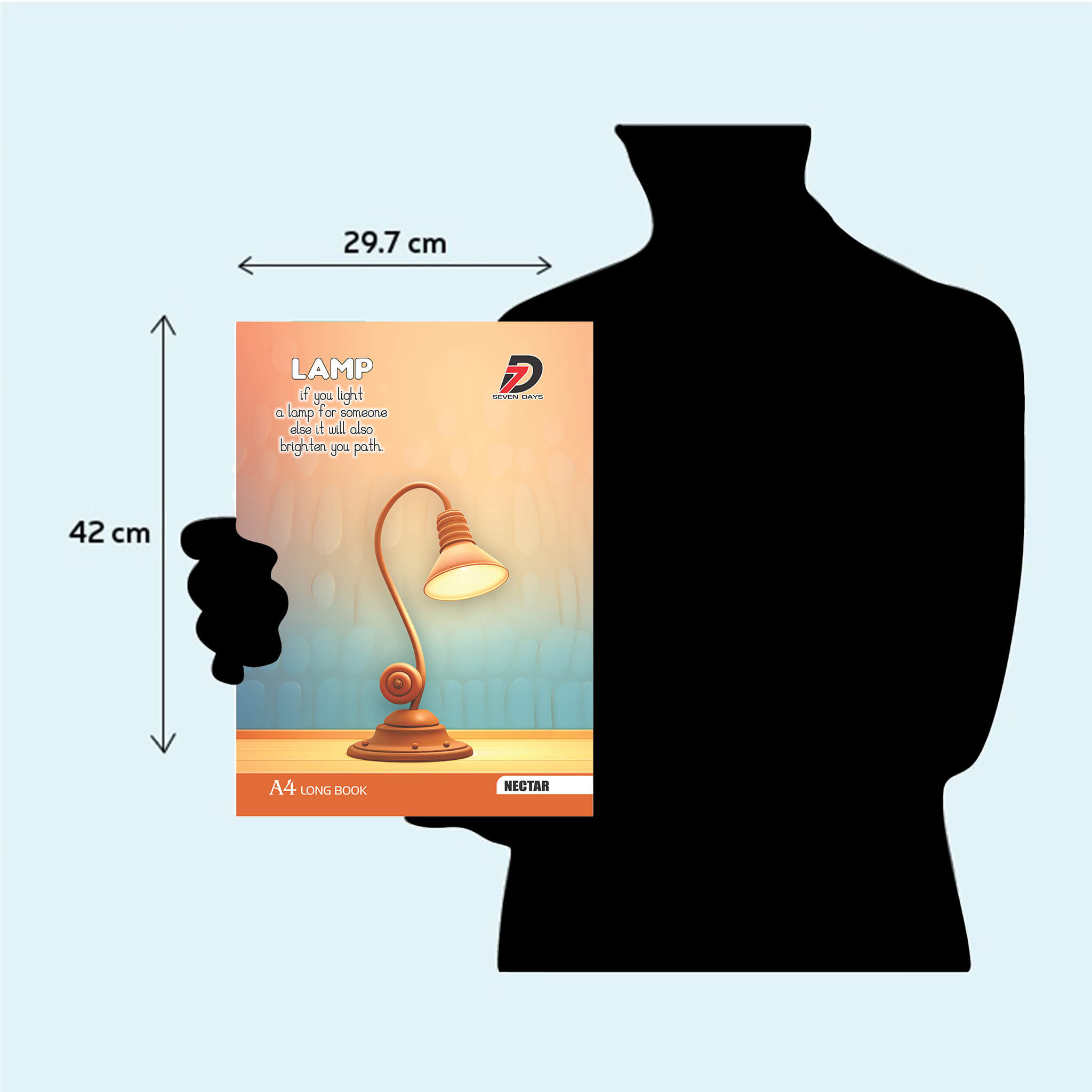 Holding nectar A4 long book 01